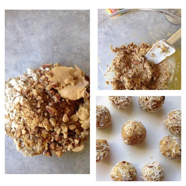 GetLeanBeClean's tweet image. Raw Vanilla and Peanut Protein Balls #raw #cleaneating #getleanliveclean #isagenix