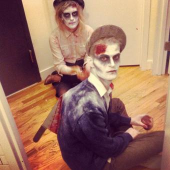 Oh sorry, did I stab you in the back? Yeah, that was me. #makeup #ghostwine @carolineEcotter http://t<a href="/tag/makeup"class="tags"><span>#makeup</span></a><a href="/tag/ghostwine"class="tags"><span>#ghostwine</span></a>