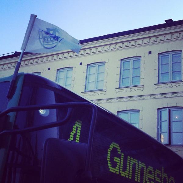 Flaggdag = Matchdag! H43 vs <a href="/HKDrottHalmstad/">HK Drott Halmstad</a> kl.19.00. Välkomna!