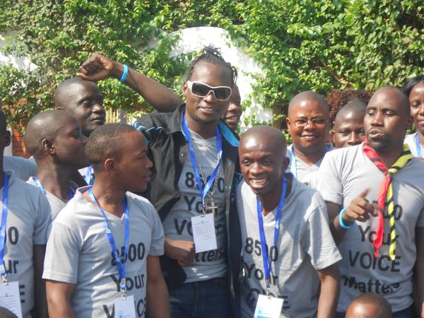 UReportUganda's tweet image. August 2013- The celebrity musician @petermilesk signs up to @UReportUganda  #ureport #rapidpro #devfuture