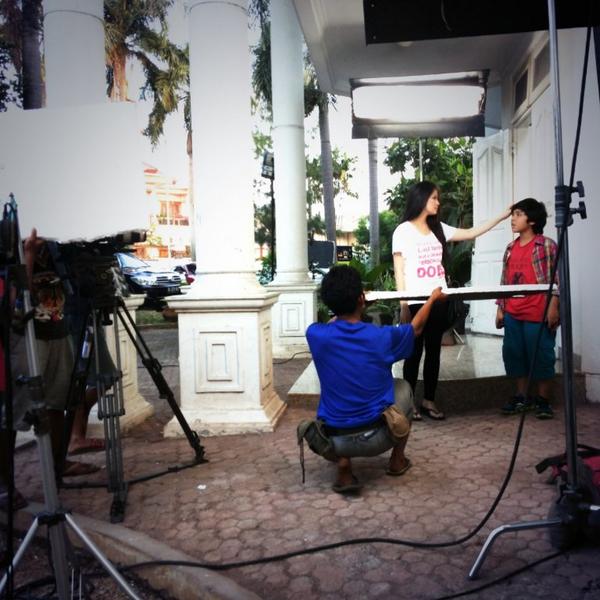 sonyapandr's tweet image. Behind the scene