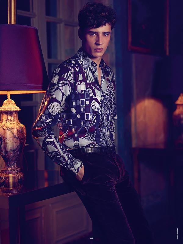 Mag_Antidote's tweet photo. Inside «The #NightIssue viewed by #MiguelReveriego»
with @SahoresAdrien wearing #Hermes &amp; @DriesVanNoten. http://t.co/3oiHXuK5wc