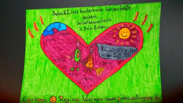 Kunterbuntes Selbstbewusstsein auf dem Hexenbesen... ;-)
pinkcoachingbox.de