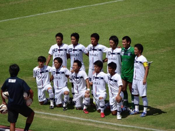 コミュサカ 管理人 九州リーグ 海邦銀行 Vs 鹿児島ユナイテッドfcセカンド 南城市玉城陸上競技場 鹿児島ユナイテッドfcセカンド集合写真 海邦銀行は解散が早くて撮れず Orz コミュサカ Http T Co 0giqkjt231