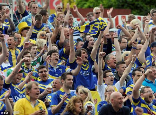 WarringtonRLFC's tweet photo. @Nicksmith1268 We can have as many as fans want until it sells out! More we sell the more chance of a #Wiretakeover http://t.co/7ByCqHkYSf