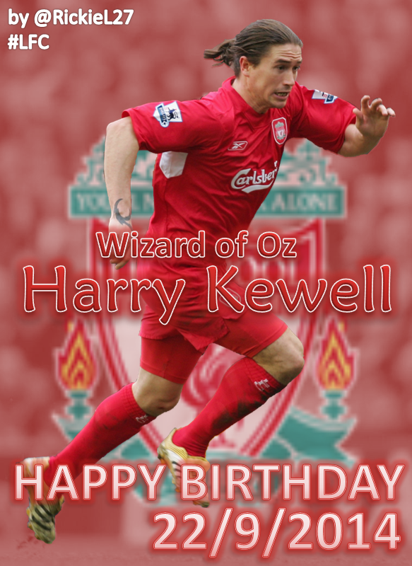  Happy birthday to Harry Kewell!!   