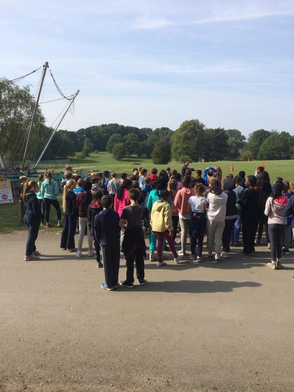 StEdmundsWare's tweet photo. Gorgeous sunshine for the Elements Induction camp. Had a tour and lunch and soon the activities begin!! http://t.co/2HAfVcpiUf