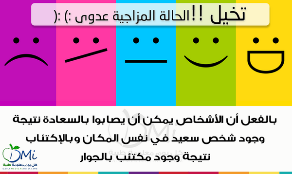 DMedicalinfo's tweet photo. تخيل!الفرح والحزن عدوى :) :( 
#صحة http://t.co/U8DILu9KXi