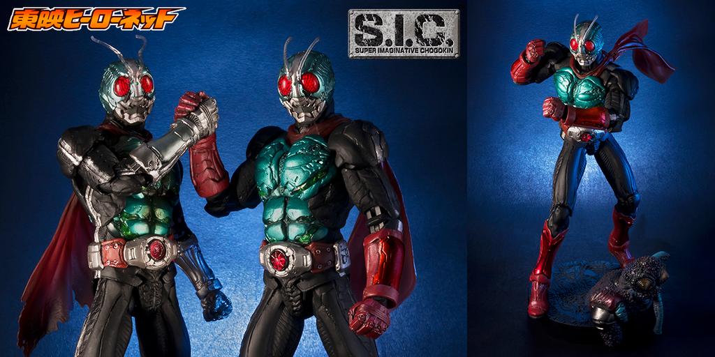 東映ヒーローネット限定　S.I.C. 仮面ライダー新2号 楽天市場】バンダイ S.I.C. 仮面ライダー新2号 東映ヒーロー