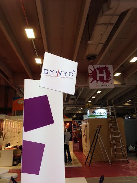 cywyc_'s tweet image. J-1…CYWYC se prépare et vous attend au salon du e-commerce à partir de demain, stand H054! #ECP14 #clicktochat