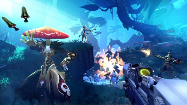GameSpot's tweet image. From the creators of Borderlands comes hybrid shooter-MOBA, Battleborn. l.gamespot.com/XV5MGj