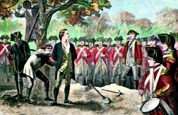 Moment in time: sept. 22, 1776 -- nathan hale utters famous last words ...