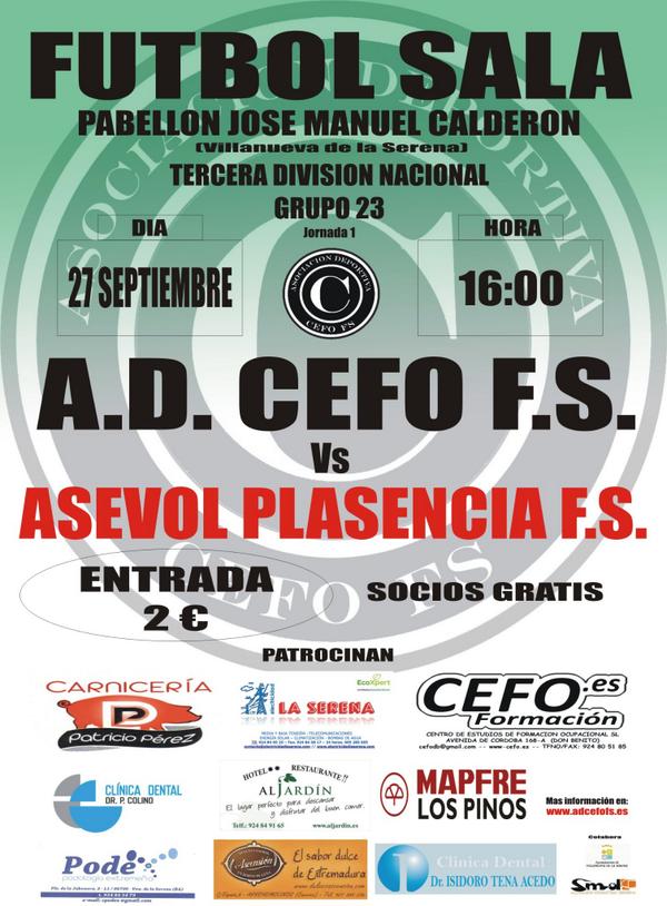 iniciafs's tweet photo. Ya tenemos CARTEL del pistoletazo de salida de la AD CEFO FS en la 3ªEXT

http://t.co/Ij0ha0Gu0k

#revientaelcalderon http://t.co/Ng9sOThs4H