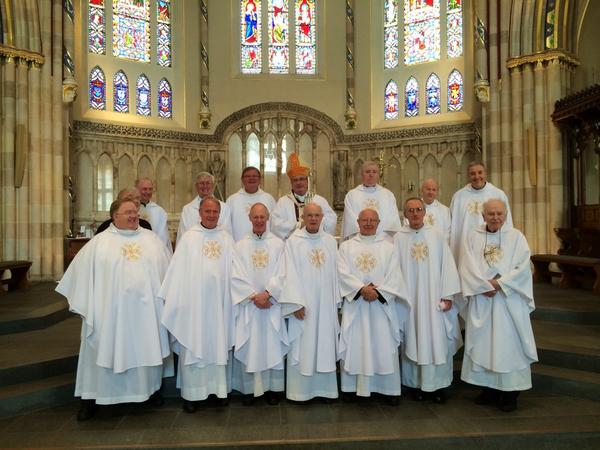 Glasgow's finest. Priest jubilarians with almost 800 years ministry between them. Ad multos annos!