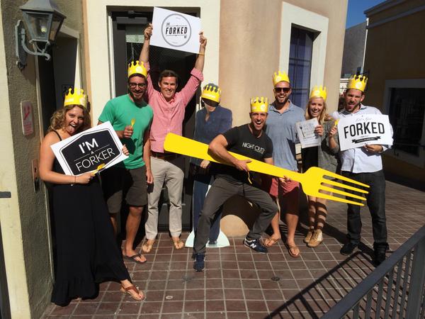 The team is gearing up for #ForkFest! Only 5 days left! #letsgetforked! Tickets: bit.ly/1rh5l3g @nightoutinc