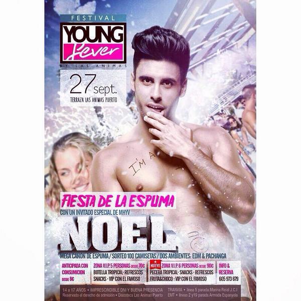 jorgeyoungfever's tweet photo. Pocos dias para el @YoungFeverVLC aun no tienes tu entrada? Pídemela ya! http://t.co/HyxAO0VXze