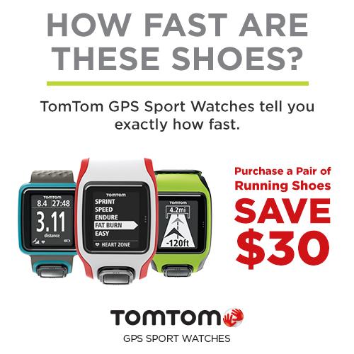 In the market for a new GPS watch?  A great TomTom GPS promotion starting today in stores! #TOMTOMcardio #runchat
