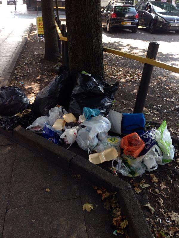 Really wish people wouldn't dump rubbish in the Gay Village. It's causes more unnecessary work for <a href="/ManCityCouncil/">Manchester City Council</a>