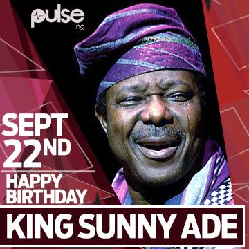  Happy birthday to the king of Juju Music, King Sunny Ade! Turns 68 Today! Read >>> 
