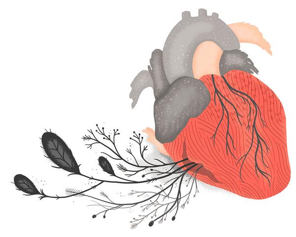 Really gorgeous Illustrations by <a href="/MadeByPerrin/">Perrin</a> for a beautiful essay by <a href="/xtinehlee/">Christine Hyung-Oak Lee | She/They 🐝 🐓💨</a> buzzfeed.com/xtinehlee/i-ha…