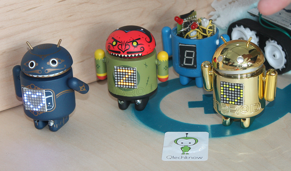ElectronicDesgn's tweet photo. The latest project from @Qtechknow at @makerfaire: mini robots! #WMF2014 http://t.co/nurkuwtXDa