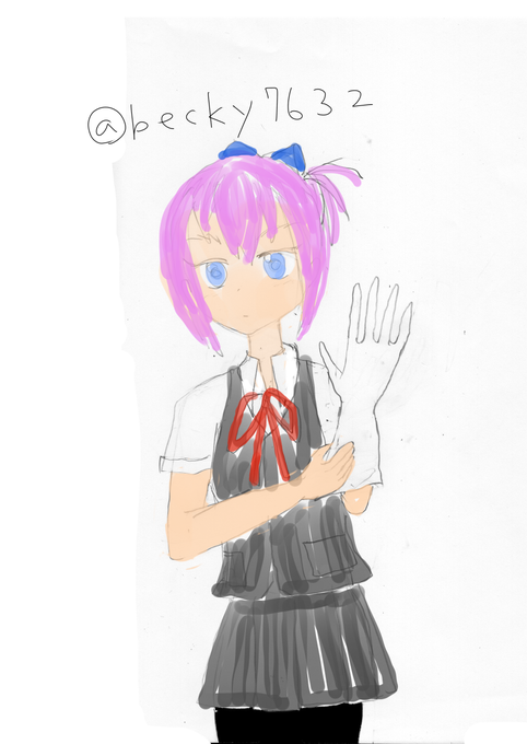 手袋のtwitterイラスト検索結果 古い順