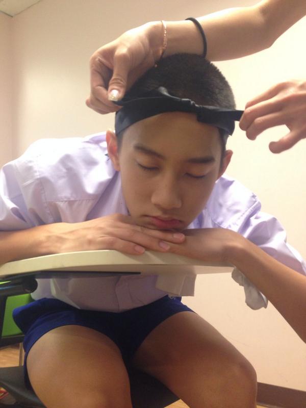 GubGib3's tweet image. จำไม่ได้ว่าถ่ายทำไม 555 #lovesicktheseries