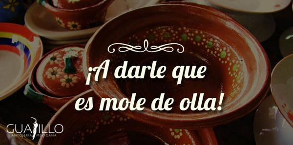 Resultado de imagen para adarle que es mole de olla
