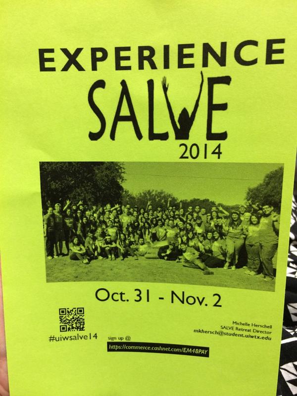 UIW_UMM's tweet photo. Come by AD 141 to sign up for #uiwsalve14 Hurry! @uiwcardinals @CABuiw @uiwcardinals #uiw18 #uiw17 #uiw16 #uiw15 http://t.co/pYGwxYFkLs