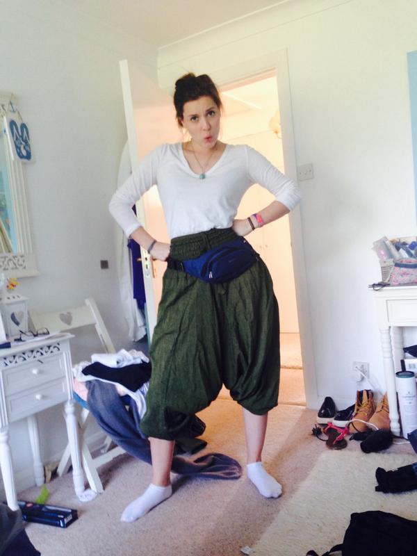 So ready for her gap yarrrrrr - 'this bumbag is just so comfy'