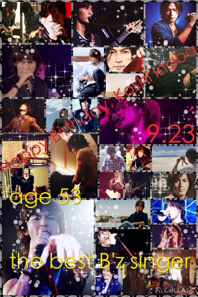 Happy Birthday Koshi Inaba!!Love u 4ever! 50                                                                        