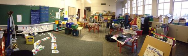 <a href="/CBCEarlyEdition/">CBCEarlyEdition</a> #CBCFirstDayOfSchool As you can see my own classroom is a work in progress. #bced