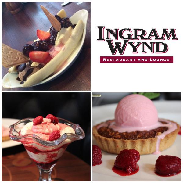 IngramWynd's tweet photo. What is your favourite dessert here at Ingram Wynd? http://t.co/ftYNFb4MCe