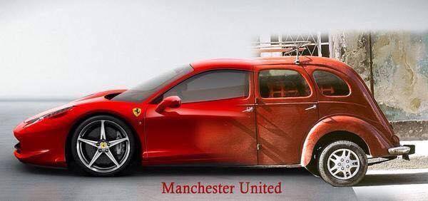 RemarksFootball's tweet photo. Man United car this season http://t.co/hnfRQuOxcc