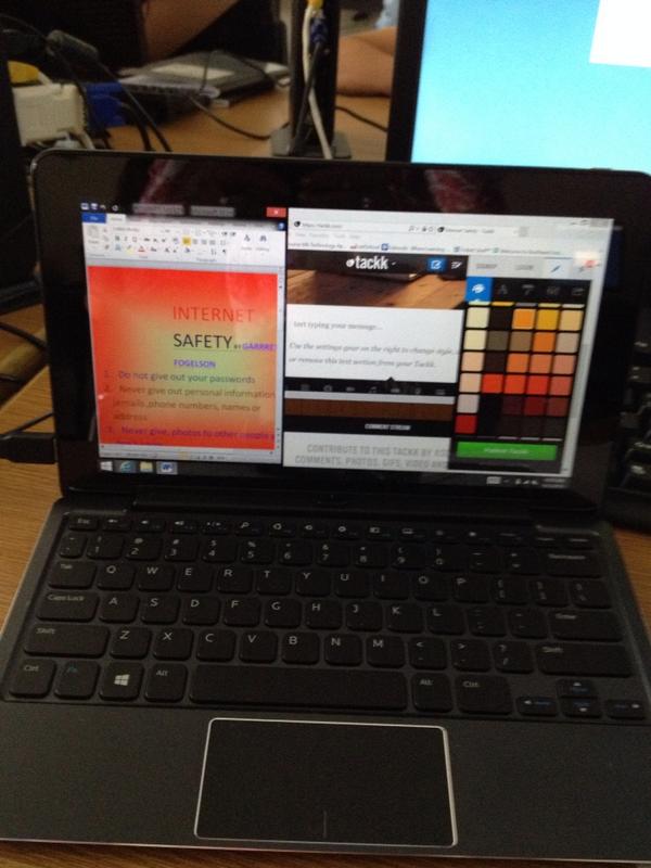 cacti_blooms's tweet image. Using Taack for Internet Safety Posters @CTMSBulldogs #gainingknowledge #learningwithtechnology