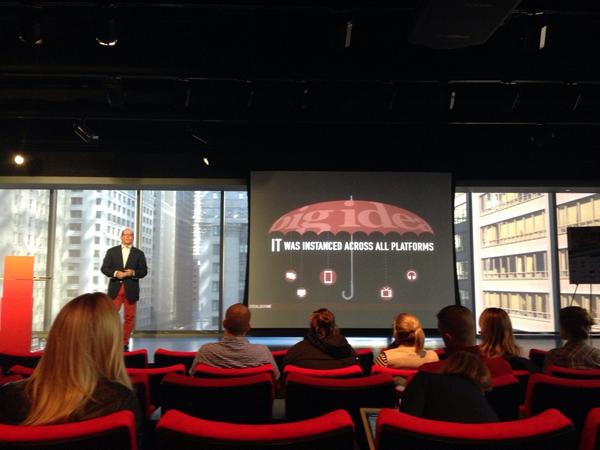 guoguohx's tweet photo. Check The Next Generation of Social Creativity with @marclandsberg #SMWChicago #SMWsocialcreativity @IITStuart http://t.co/9bJ9tXKnEo
