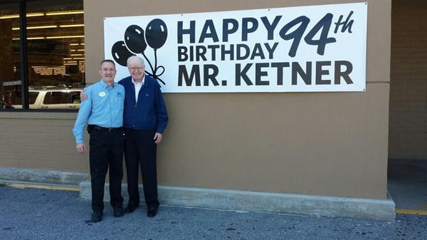 FoodLion's tweet image. Happy birthday to Food Lion founder Mr. Ketner! #94yearsyoung #Legend