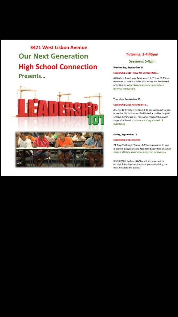 MIDWestNUPF's tweet photo. I know @DJGEEA MKE most live DJs will support the youth!  Leadership 101 13-19 yr old students 9-24-2014. @ONGKIDS http://t.co/YN5EjhhkaB