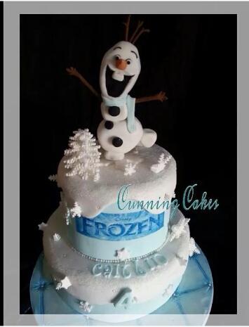 cunning_cakes's tweet photo. #Frozen #cake #Olaf http://t.co/dSN2pqbbDk