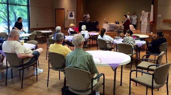 alertresponse's tweet image. Fall prevention skits and lunch at the beautiful Coppell Senior Center today!