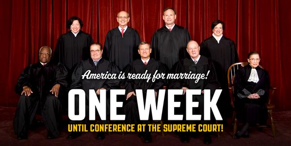 WI4Marriage's tweet photo. NEXT MON: #SCOTUS will meet &amp; for the 1st time, may consider whether to take #Wisconsin's marriage case! #WI4M #lgbt http://t.co/vd8Knke1ek