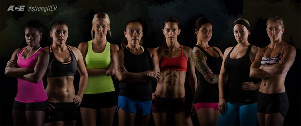 acefitness's tweet photo. We're proud to introduce #strongHER! Join us over the next two weeks as we celebrate the strength of all women. http://t.co/U8lgnVNCCn