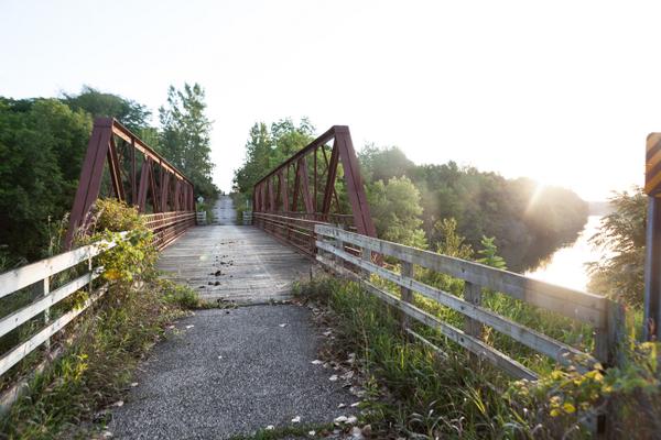 The Hennepin Canal: Designed by engineers.  Decorated by Nature.
