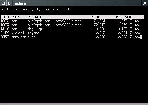 KitPloit's tweet photo. NetHogs - Small 'net top' tool http://t.co/obib76Xty7 #Linux #NetTop #NetHogs #PenTest #Hack http://t.co/pankUMaTXm