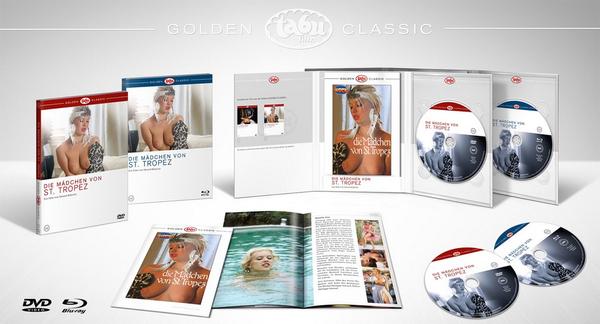TabuFilm's tweet photo. Just released on DVD and Blu-ray: DIE MÄDCHEN VON ST. TROPEZ with 12 page booklet, restored from its 35mm negativ. http://t.co/0MsmQCZ9qm