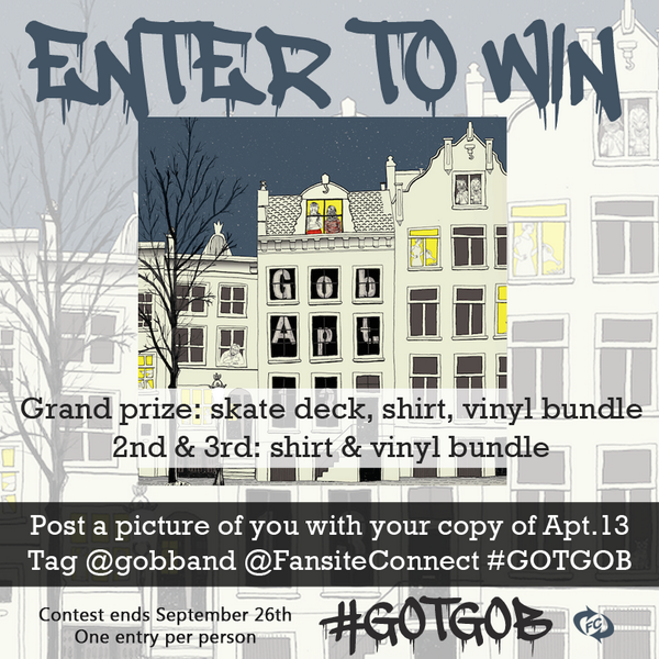 FansiteConnect's tweet photo. Who wants a sweet skatedeck? Tweet @gobband @FansiteConnect #gotgob to enter your pic for a chance to win! http://t.co/jWujG30RLu