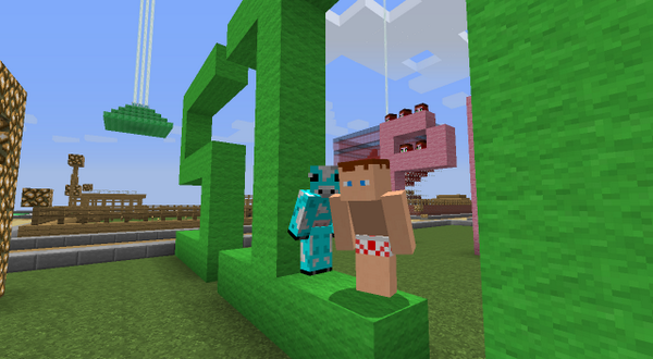 GamerzEDU's tweet photo. @PrisonOgamers  - rimer2000 and _GalaxyHunter_ :D http://t.co/6TjP3rK2MF