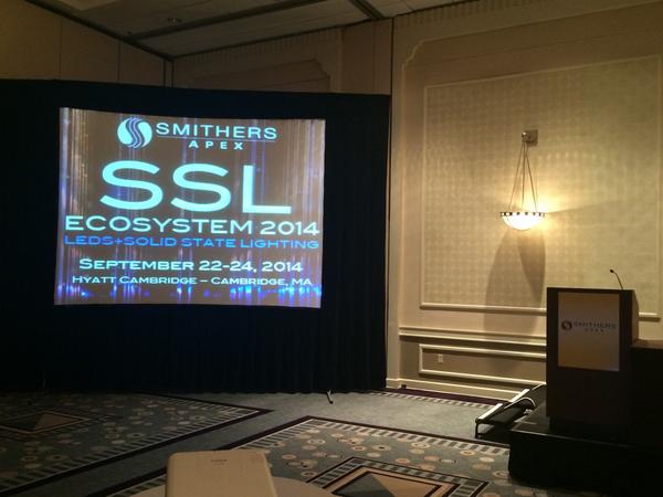 BelledsTech's tweet image. Belleds is at SSL Ecosystem 2014 at Hyatt Cambridge @ledsandoleds #SSL14