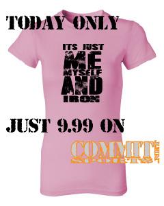 CommitSports's tweet image. TODAY'S DEAL OF THE DAY ONLY $9.99 while supplies last commitfitgear.com/Myself-and-Iro… #fitfam #fitness #gymtime #crossfit