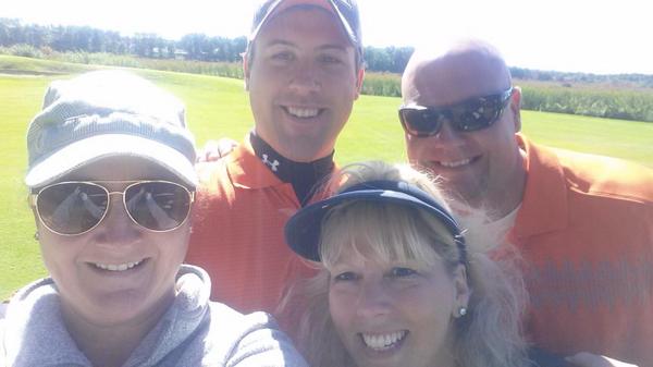 WorkSquared's tweet image. The @WorkSquared team is -3 through the first 9 holes at the @ArcadiaAles  outing in Portage!!